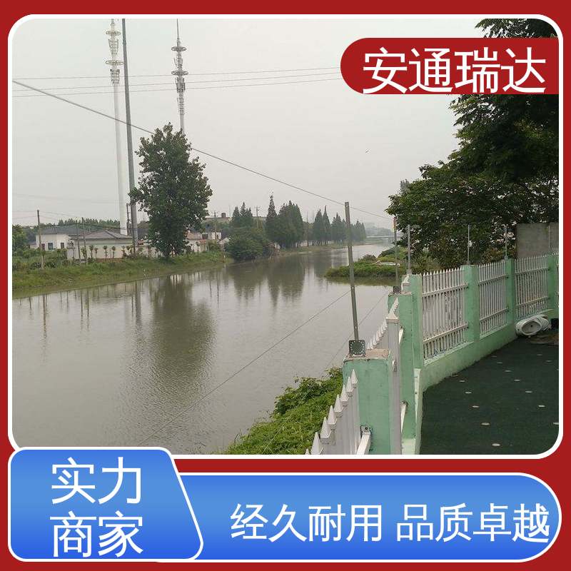 化工园区围墙 脉冲电子围栏过线杆 24小时服务 厂家直发 正品安通瑞达
