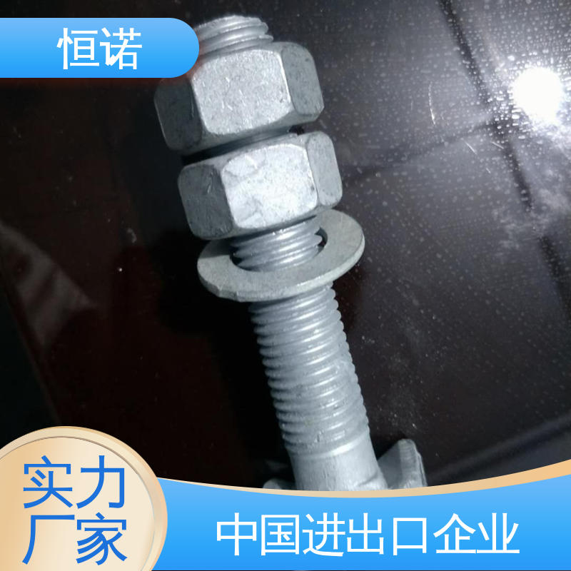 恒诺 管廊托臂支架T型螺栓 防腐金属制品 实体厂家 图纸定做