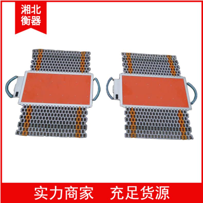 沙石渣土车计重移动地磅秤 100吨便携式称重仪 120t动态简易电子秤