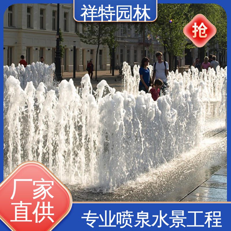祥特园林 程序电脑控制 附近的喷泉厂家 多年经验 广场公园水景