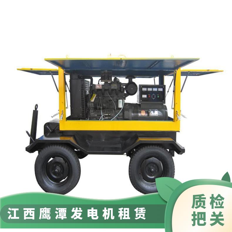 遂 川县静音型发电机出租 玉柴50-1600kw移动发电拖车租赁 宾馆用电