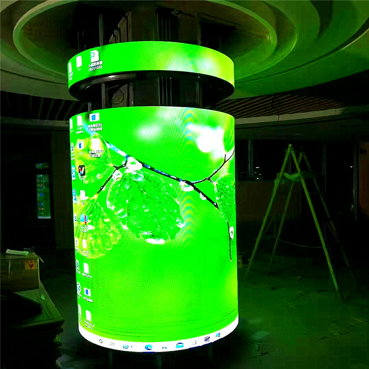 LED显示屏苏/州异型屏圆柱屏三角屏平形四边形屏定制各种形状