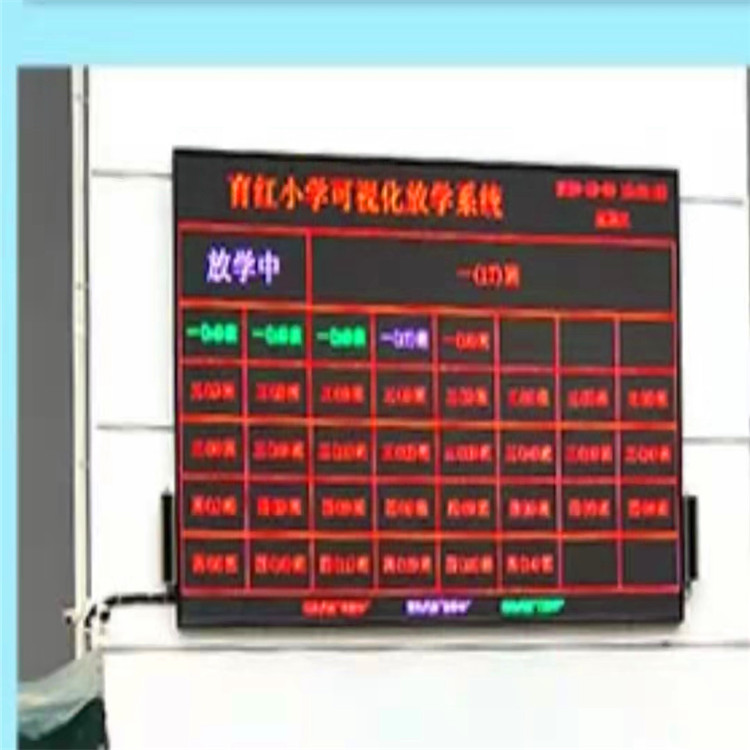 宿/迁中小学放学显示屏校畅P4P5室外全彩免费方案