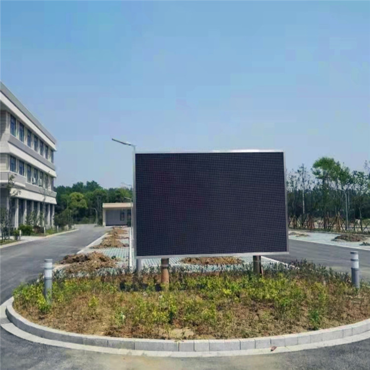LED显示屏靖/江小区P4室外高刷双立柱按需定制全程售后