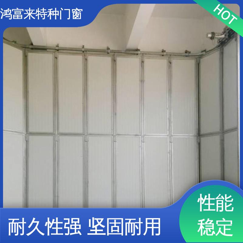 鸿富来 全国供应 飞机库大门 门板采用三层钢结构 规格齐全 安装方便