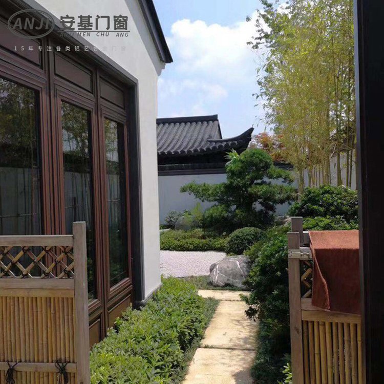 108系列中式断桥铝窗 古建筑门窗定做 规格支持按需定制