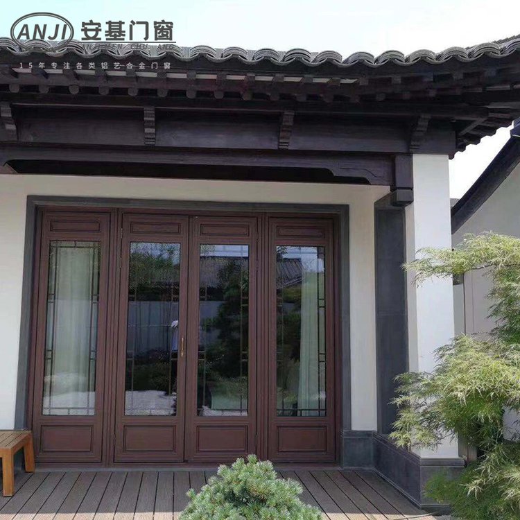 108系列中式断桥铝窗 古建筑门窗定做 规格支持按需定制