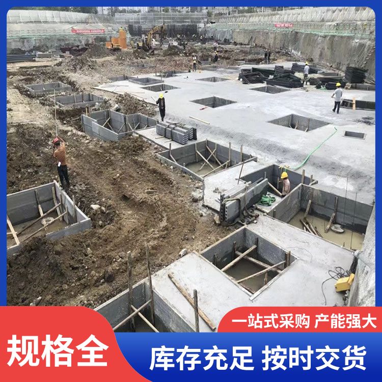  筏板轻质空心预制砖胎膜厂家直供 基础用 泡水不会烂