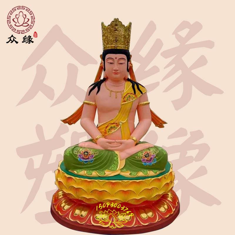 八大菩萨十二生肖本命佛像 木雕铜雕文殊菩萨 观音娘娘摆件