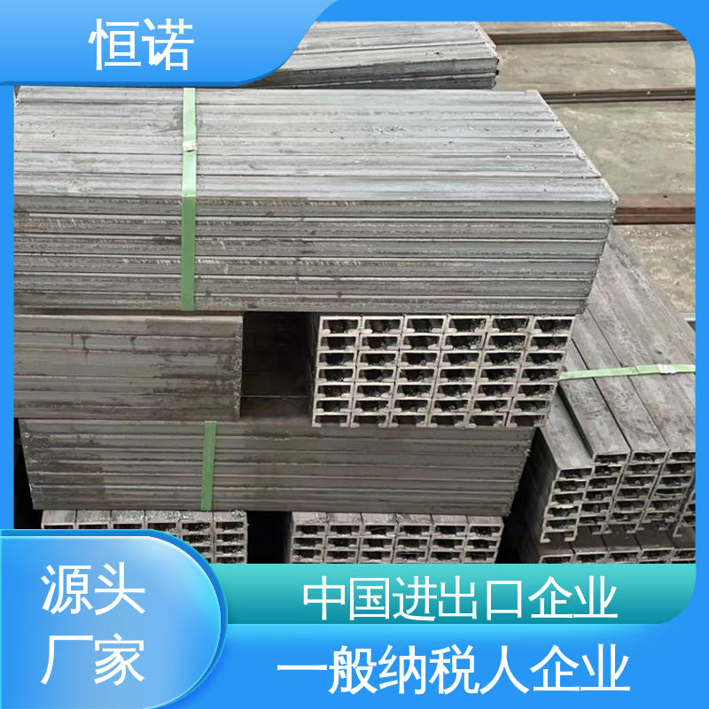 恒诺 热镀锌平齿预埋槽钢 支持异形件定制 光滑无毛刺