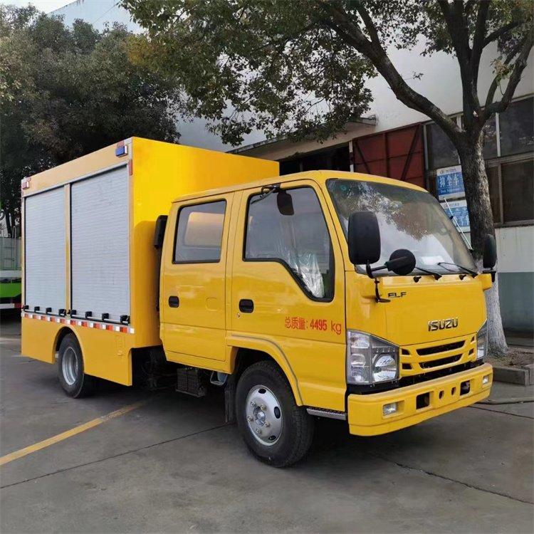 CLW定制改装五十铃双排应急抢险车 防洪救险排涝车