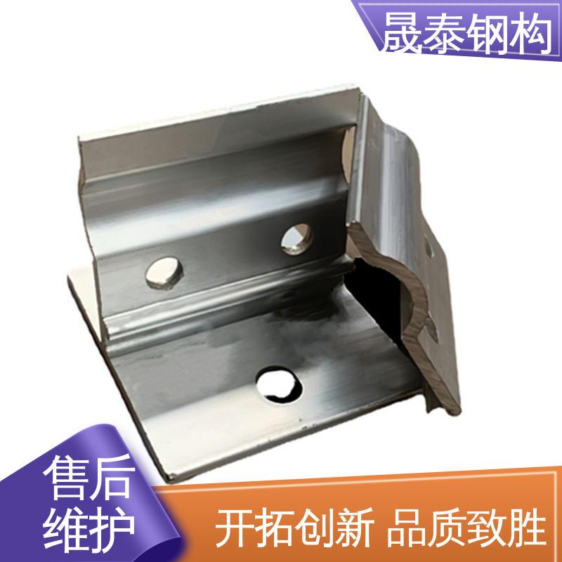 820铝镁锰板铝合金夹具 分布式光伏彩钢瓦波峰防风锁夹