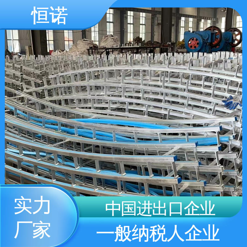 图纸定做 弧形地铁预埋槽道 防腐性好 厂家供应 恒诺