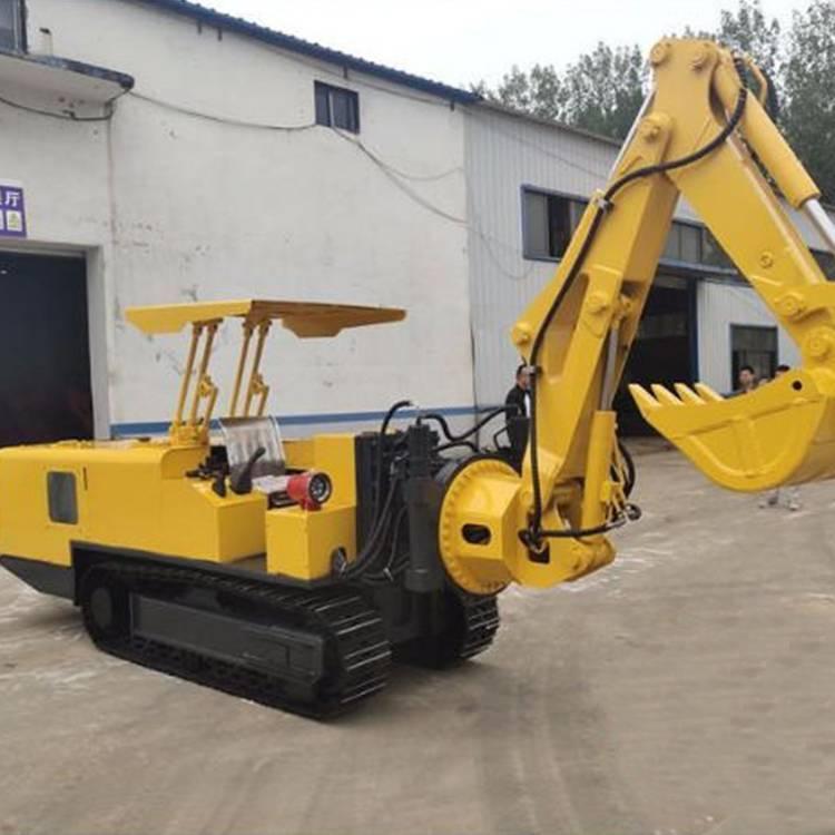 矿用电动挖掘机供应 坑道出渣机 中拓矿用电动挖掘机