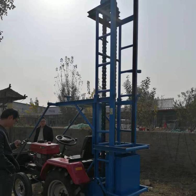 中拓 驾驶式 座驾式 拖拉机打夯机 20HP