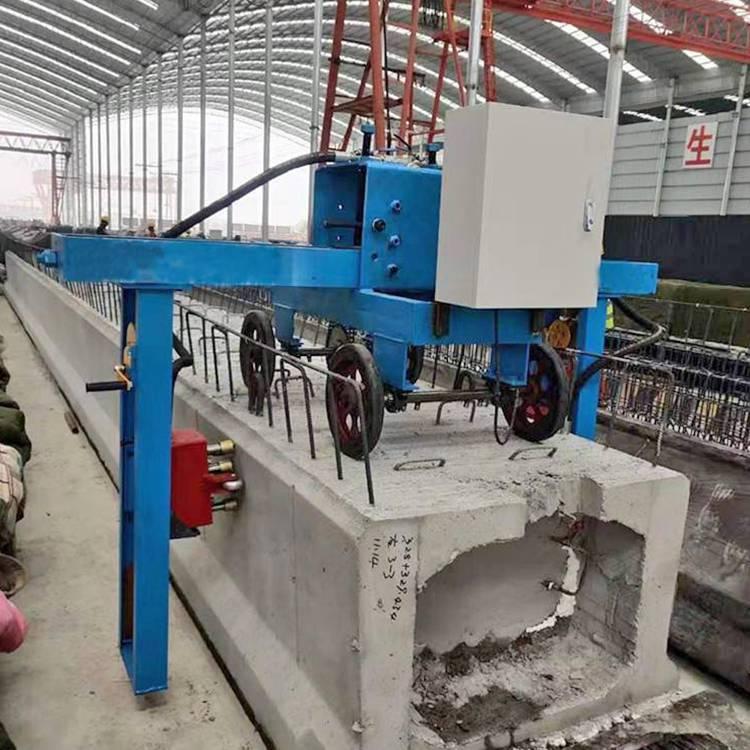 中拓 空心板凿毛机 自动行走立面打毛机 龙门式凿平机