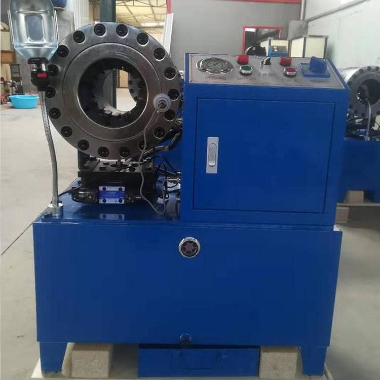 中拓缩管机 多功能液压缩管机 高压油管扣压机