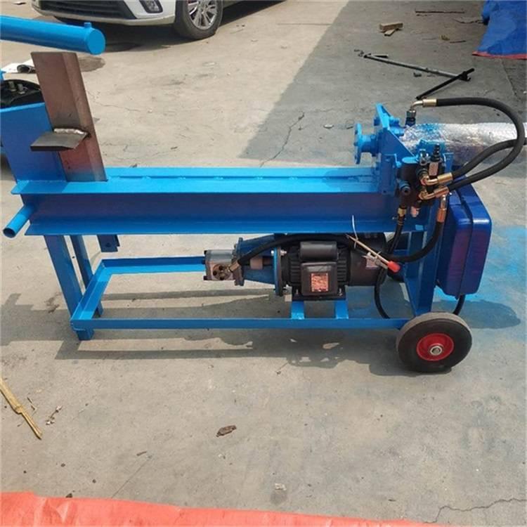 中拓 卧式树疙瘩劈柴机 小型液压劈柴机 劈木材树木设备