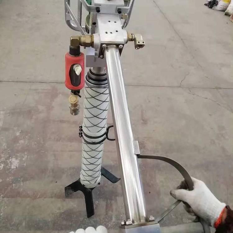 MQT-130/2.8型气动锚杆钻机 便捷手持式锚杆钻机 矿用支腿式锚杆钻机