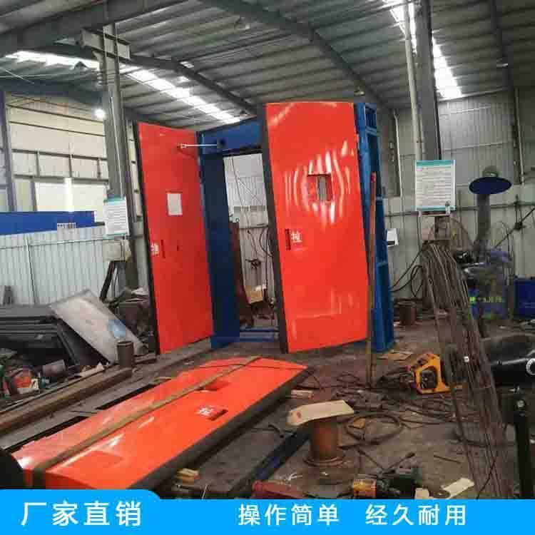 中拓手动无压风门 手动气动电动无压风门 井下矿用自动风门