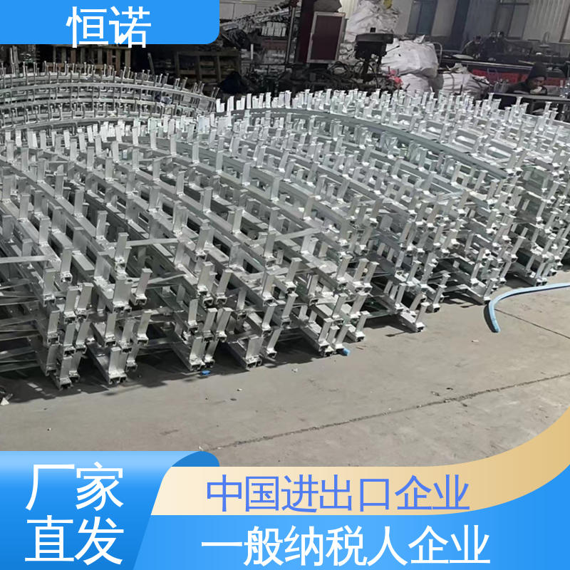 恒诺 高强度耐腐蚀 不锈钢带齿预埋槽道 根据要求