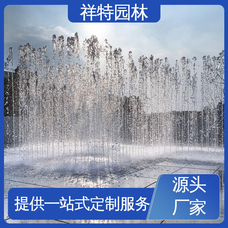 祥特园林 旱地喷泉设计 公园水景设备 贴心售后 程序电脑控制