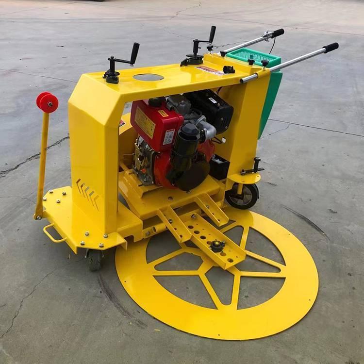 中拓 手推式井盖切割机 1000型窑井盖切圆机 汽油井盖切割机