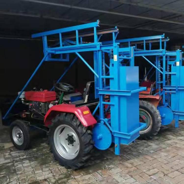 中拓重型土壤夯实机 自行式夯土机 拖拉机打夯机