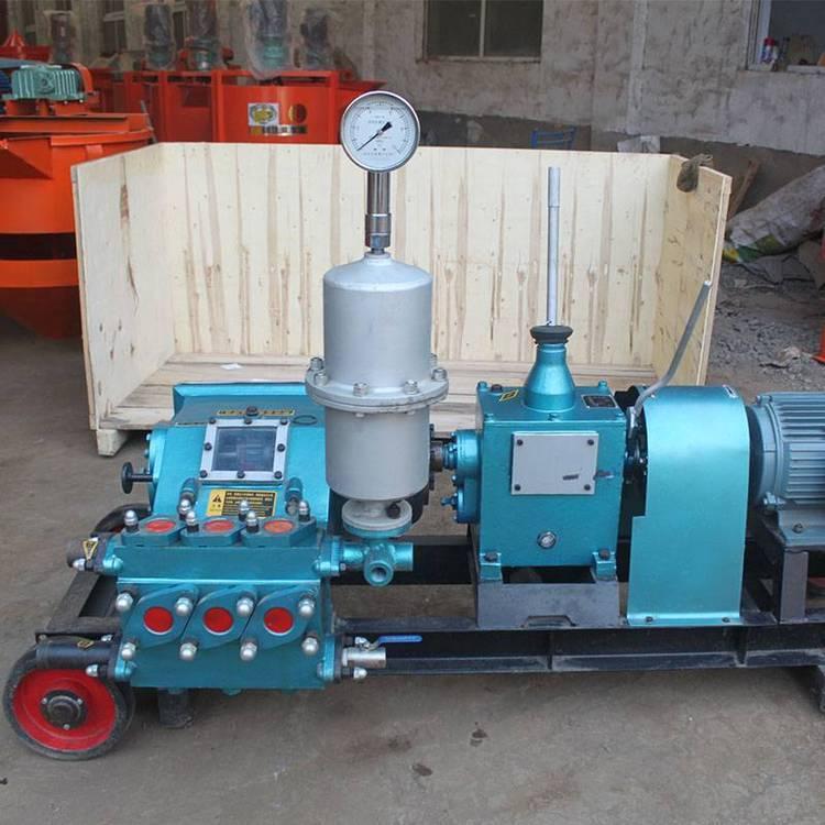BW150三缸泥浆泵参数 机械柱塞式三缸泥浆泵 中拓水泥注浆泵