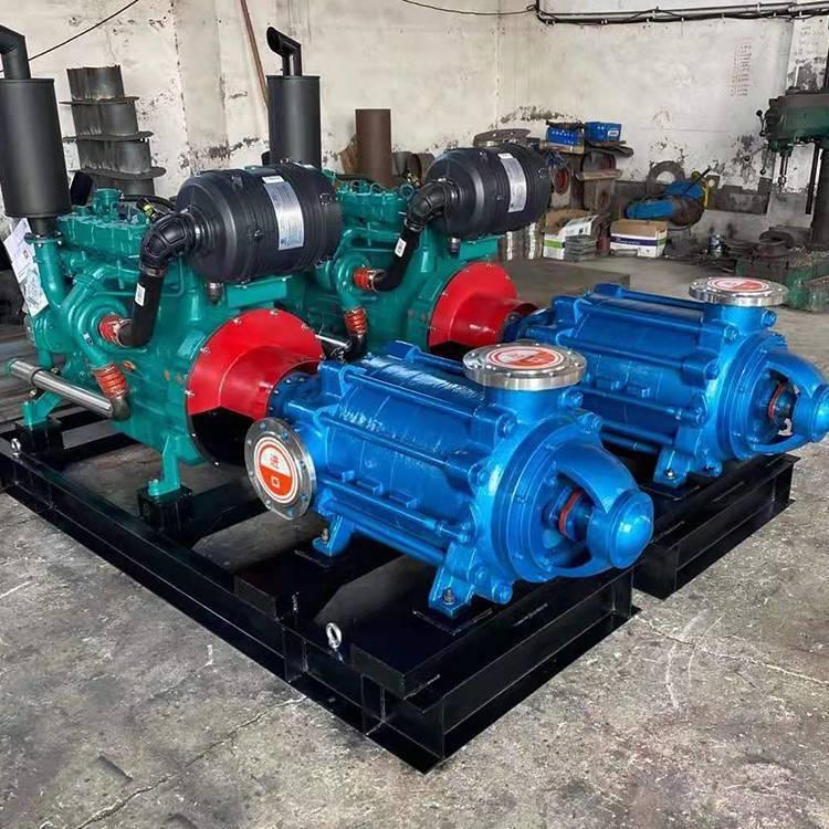 中拓柴油机消防泵 移动便捷柴油水泵 手持式柴油消防机组