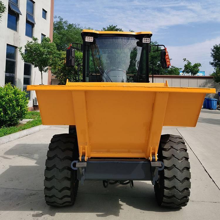 中拓 前卸式柴油翻斗车 小型自卸液压型翻斗 工地大型装载车