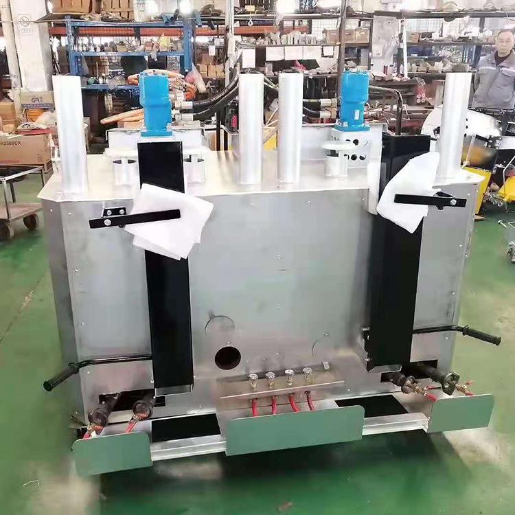 大容量 柴汽两用 液压双缸 车载式煮料热熔釜 道路标线设备