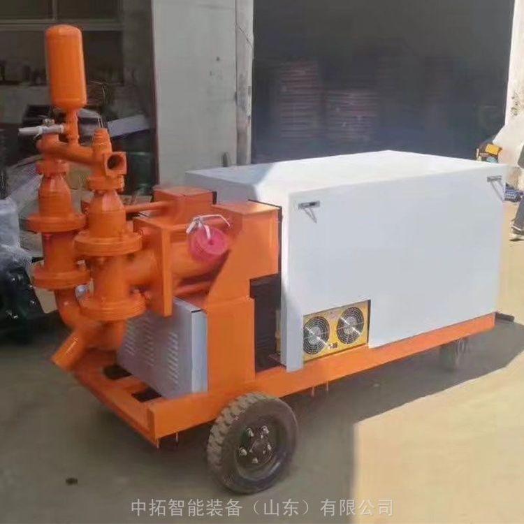 液压砂浆泵 双缸砂浆水泥注浆机 铁路隧道砂浆注浆泵
