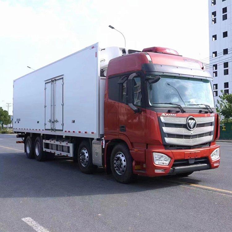 福田欧曼EST9.5米冷藏车 9米5冷链运输车 支持分期