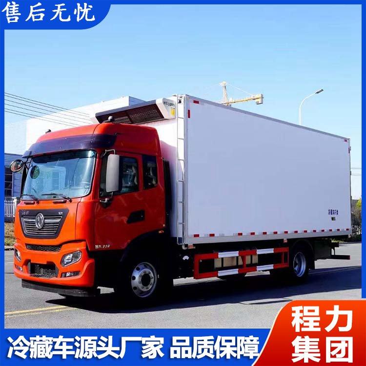 东风天锦高顶双卧6.8米冷藏车 程力星辉晶龙高端工艺大厢