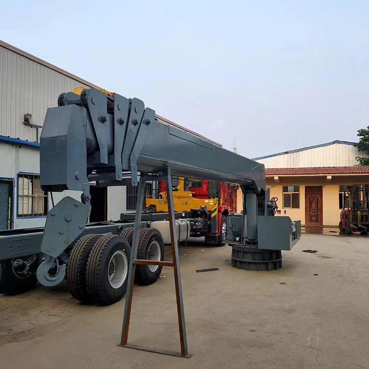 中拓港口码头渔用船吊 货物吊运全液压伸缩臂起重机 水上起重设备