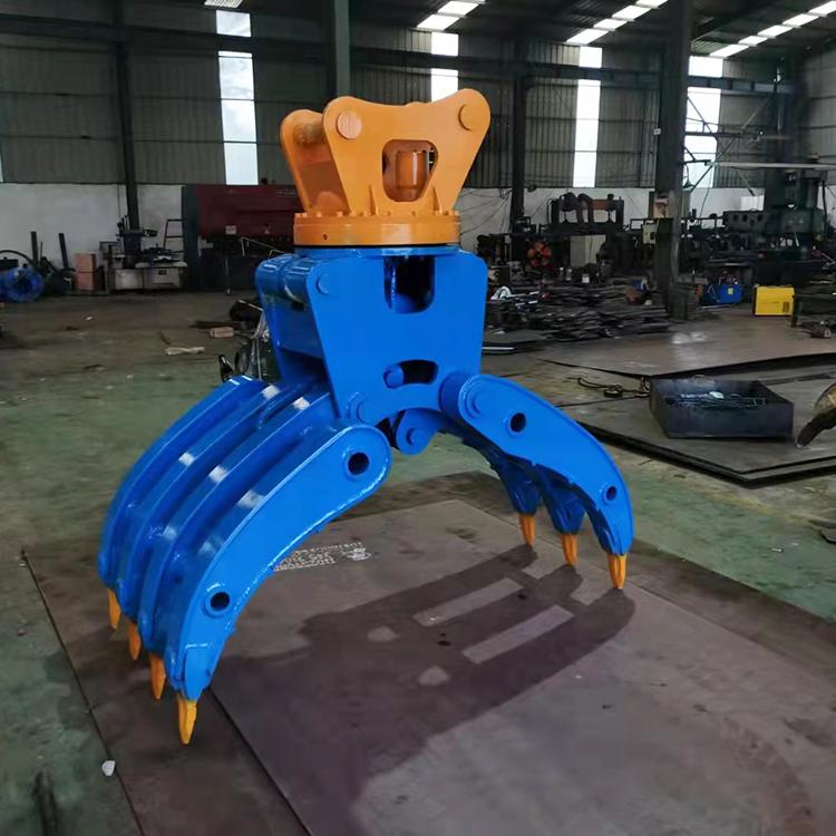 中拓 机械夹木器 双缸有力固定式抓废铁抓钢机 液压抓钢机器