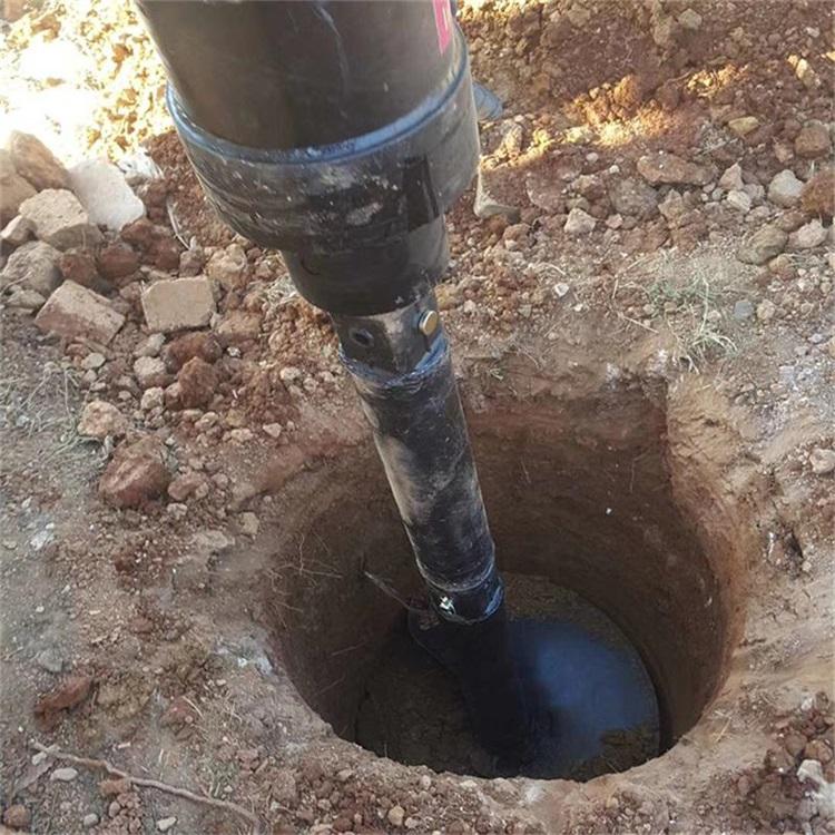 中拓 液压螺旋探钻机 动力头打桩机 挖掘机用螺旋钻