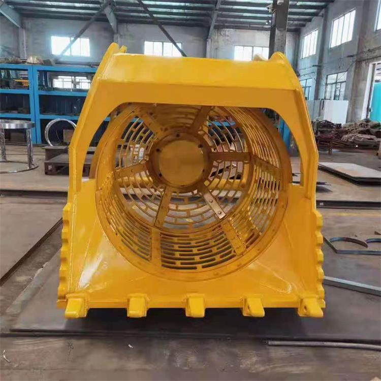 中拓 挖机筛分斗 多功能移动筛分设备 筛分破碎一体机器