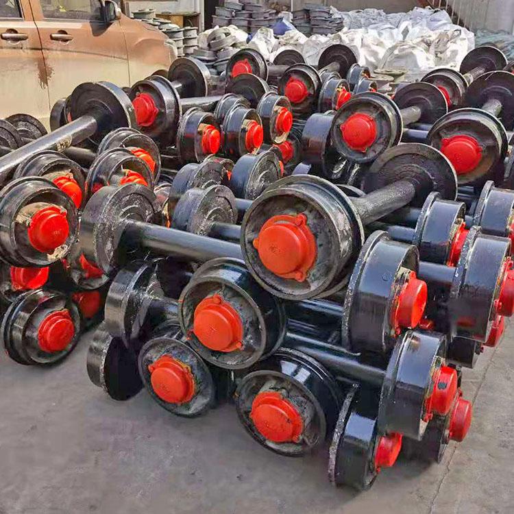 中拓 矿车轮对 矿用轨道设备 大型实心矿车轮对子