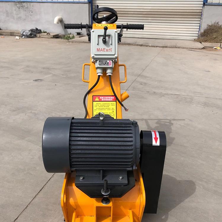 中拓手推铣刨机 路面铣刨拉毛机 300型手推式小型