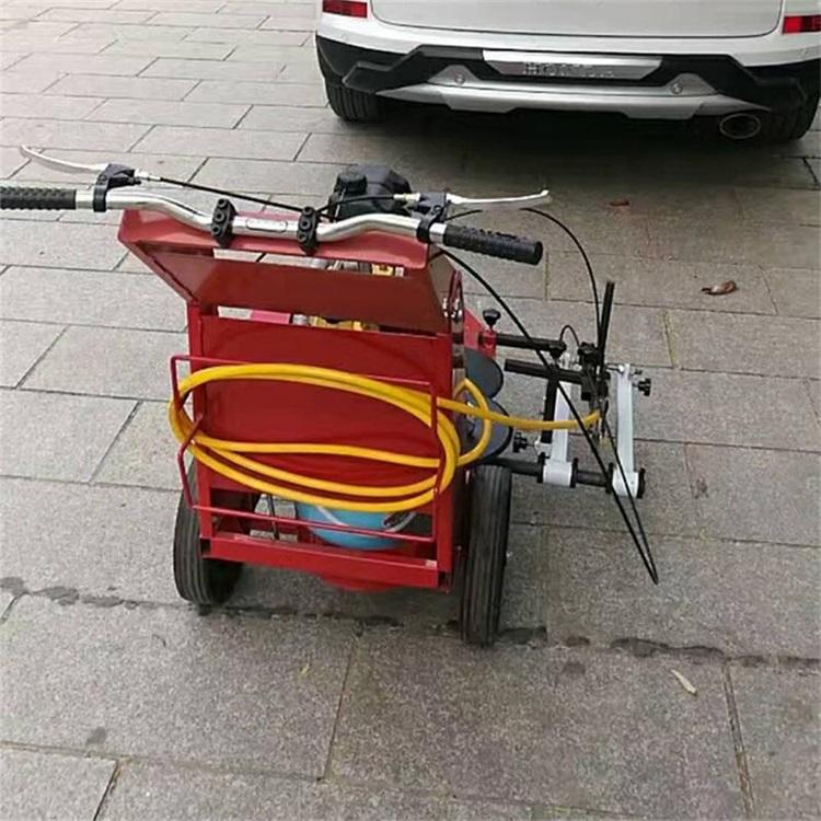 中拓塑胶跑道划线机 体育赛道划线 手推式环氧型