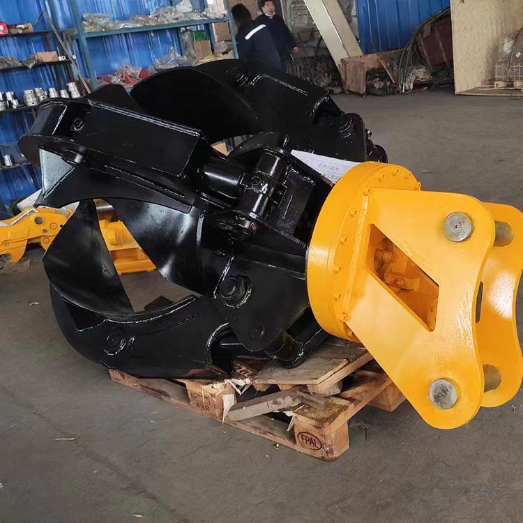 中拓 抓钢机 360度液压旋转抓钢设备 多样式梅花抓抓木器