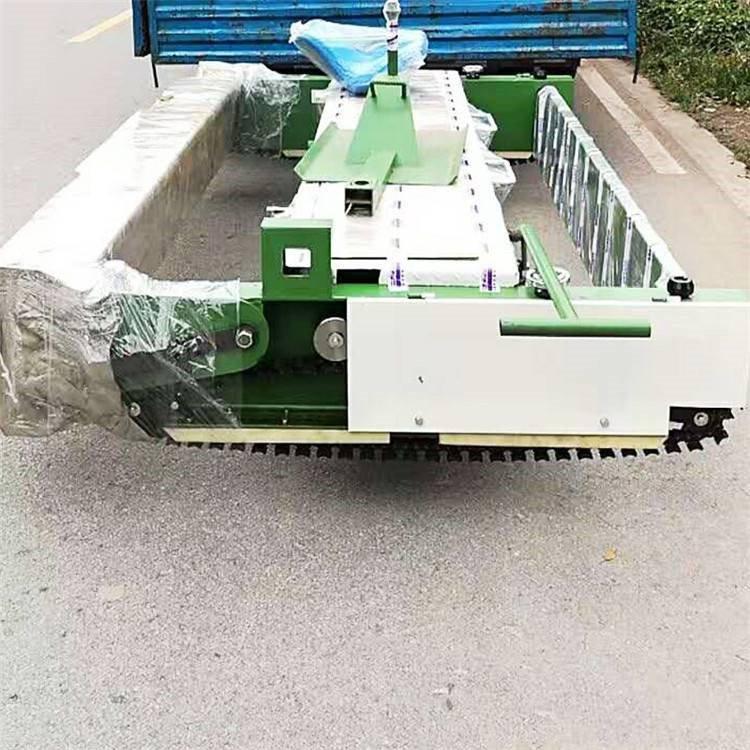 中拓塑胶跑道摊铺机 地面摊平机 学校路面铺设机 可移动