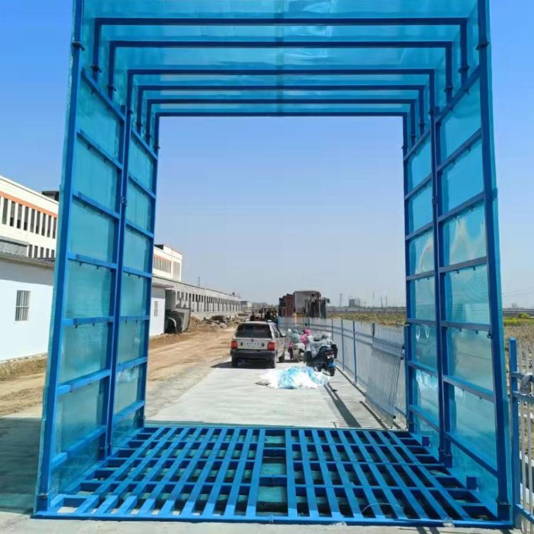 中拓洗轮机 全封闭洗车机 建筑工地专用车辆清洗机