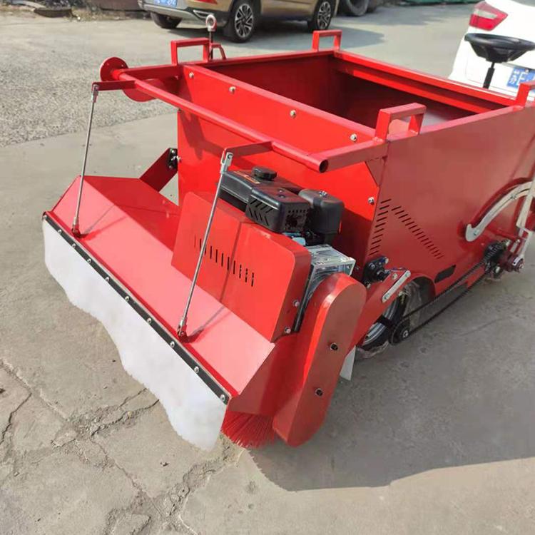 中拓座驾充砂机设备 生产四轮汽油梳草机 电动式小型