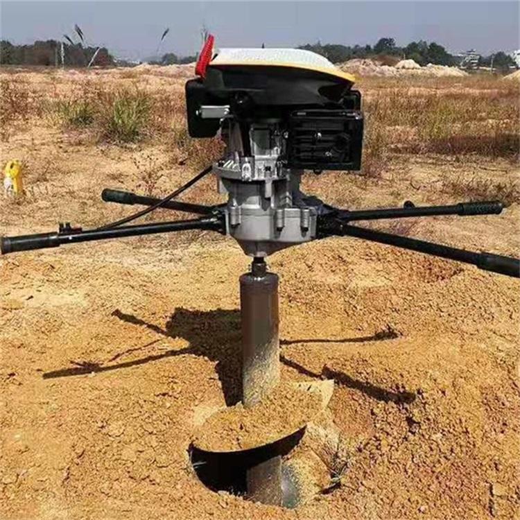 中拓四轮带挖树坑机 种树挖树坑机器 植树造林作业