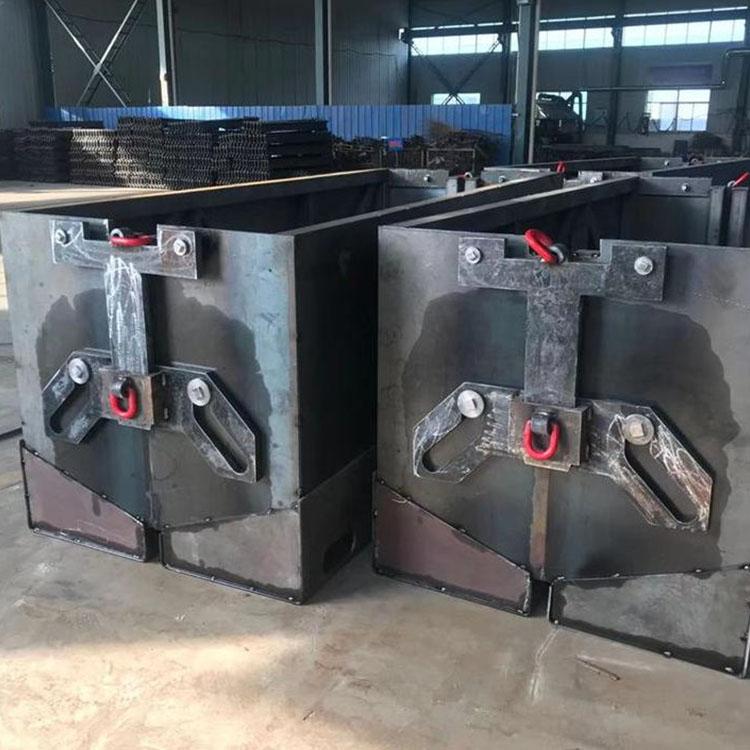 中拓 物料车尺寸 矿用底卸式物流箱 单轨吊运输料箱