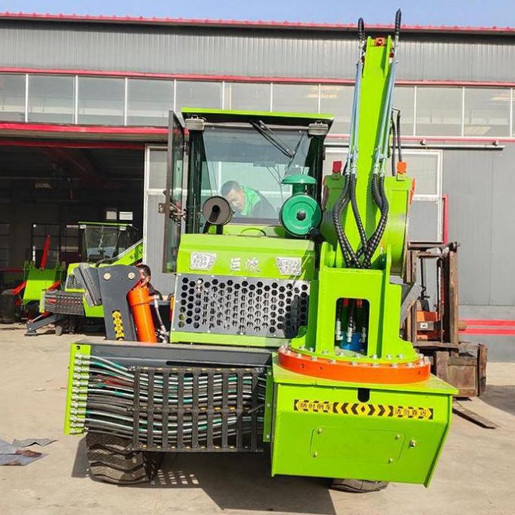 中拓两头忙装载车 前铲后挖一体机 轮式两头设备