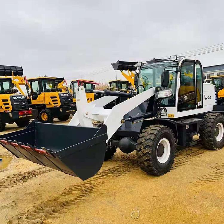 中拓 矮脚虎装载车 四驱工地矮脚虎 30型小型堆土机